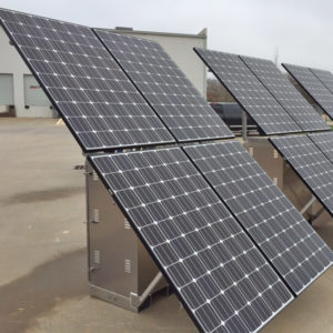 1100 Watt Free-Standing Oil & Gas Solar Kit (FSOK)