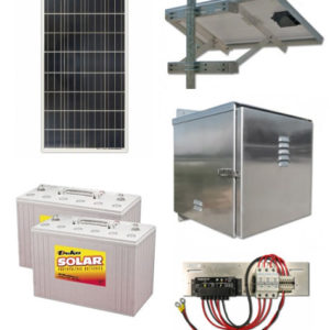 120 Watt Off-Grid Oil & Gas Solar Kit (O&GK)