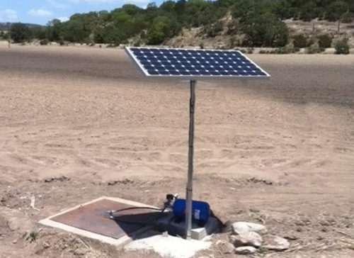 1X-TPM, Solar Panel Top of Pole Mount - Image 2