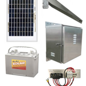 20 Watt Off-Grid Oil & Gas Solar Kit (O&GK)