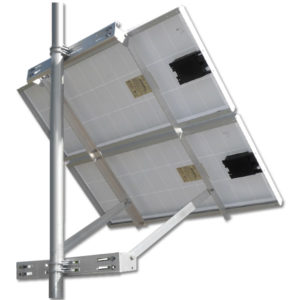 2X-SPM, Solar Panel Pole/Tower Mount