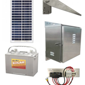 30 Watt Off-Grid Oil & Gas Solar Kit (O&GK)