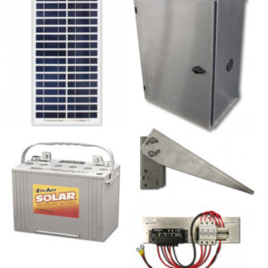 30 Watt Off-Grid TeleCom Solar Kit (TCK)