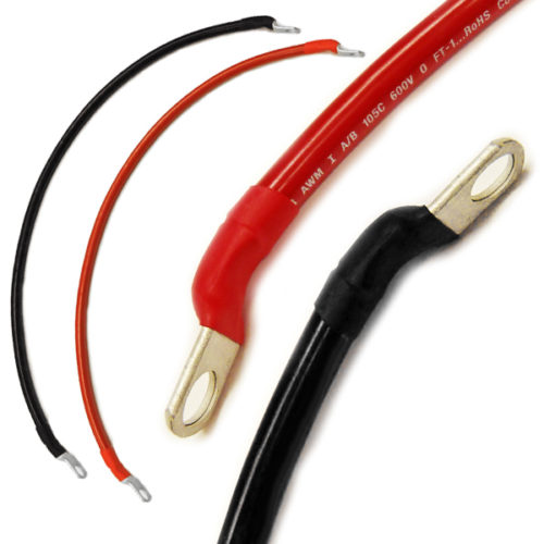 4 Gauge 20" Battery Cable (Positive and Negative)