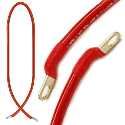 4 Gauge 60" (5') Battery Cable (Positive)