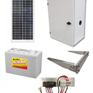 50 Watt Off-Grid Industrial Solar Kit (IK)
