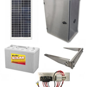50 Watt Off-Grid TeleCom Solar Kit (TCK)