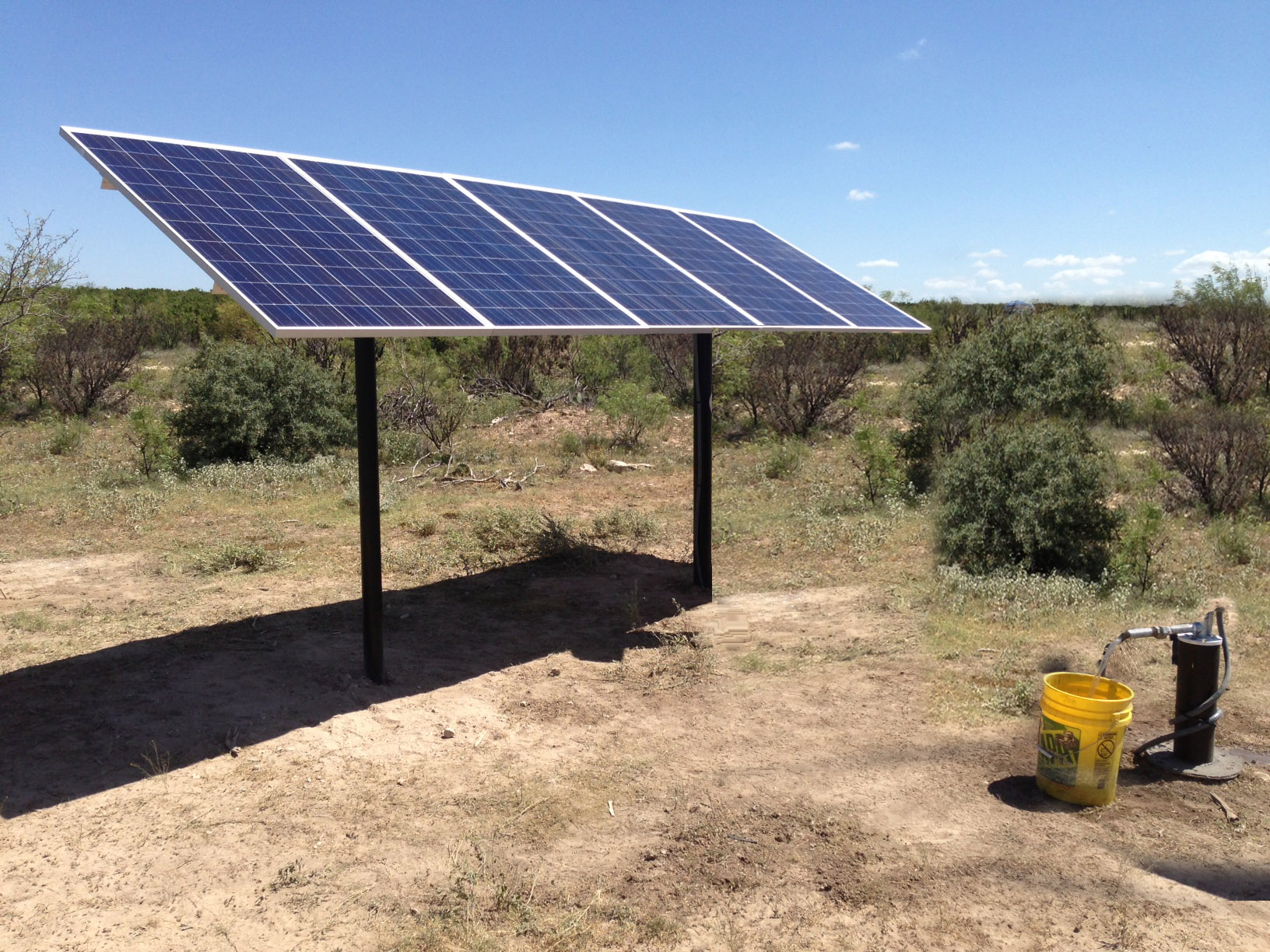 Solar Panel Mounting Pole ~ DIY Solar Hub