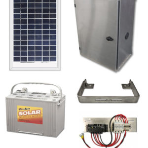 5 Watt Off-Grid TeleCom Solar Kit (TCK)