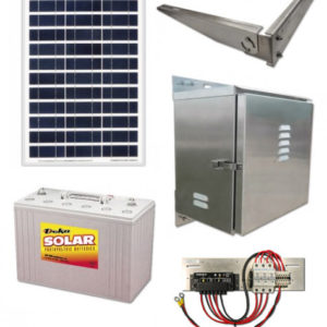 60 Watt Off-Grid Oil & Gas Solar Kit (O&GK)