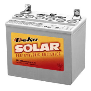 DEKA Solar 8A24UT-DEKA AGM Deep Cycle Battery 12V, 91 Ah@C/100 Hr Rate, T881 Terminal