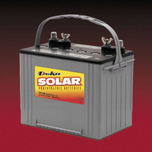 DEKA Solar 8A24DT-DEKA SLD AGM Deep Cycle Battery 12V, 91Ah@C/100 Hr Rate DT Terminal