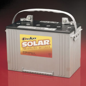 DEKA Solar 8A27-DEKA SLD AGM Deep Cycle Battery 12V,100Ah@C/100 Hr Rate T876 Terminal