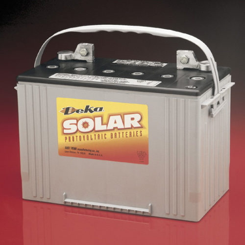 DEKA Solar 8A27-DEKA SLD AGM Deep Cycle Battery 12V,100Ah@C/100 Hr Rate T876 Terminal