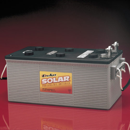 DEKA Solar 8A4DLTP-DEKA AGM Deep Cycle Battery 12V, 210 Ah@C/100 Hr Rate LTP Terminal
