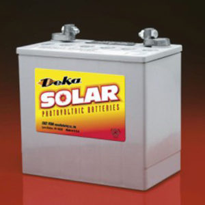 DEKA Solar 8G22NF-DEKA,Gel Deep Cycle Battery, 12V, 58 Ah@C/100 Hr Rate, T881 Terminal