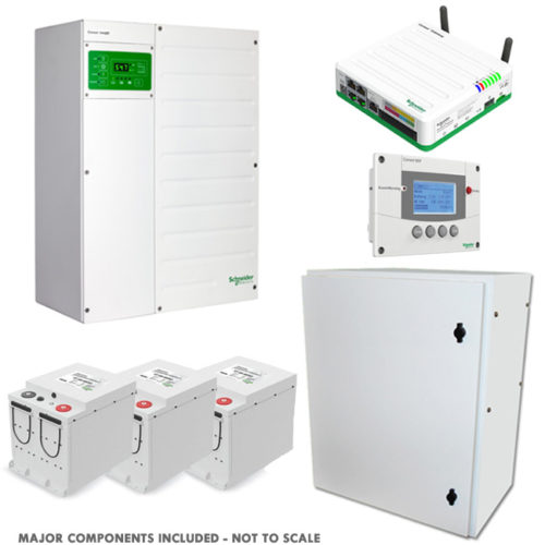 AC Coupled 6.8 kW Home Battery Backup Kit – Emergency Power System with 20 kWh Storage