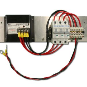 AS-BBA2-16A12V, ASC 16 Amp 12V Charge Controller, BBA2 Stock Back Plate Assembly- Dual Solar Input Capability