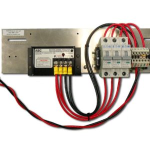 ASSEM-ASC-12/8, ASC 8 Amp 12 V Charge Controller, Stock Universal Back Plate Assembly