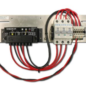 ASSEM-SS-10L-12V, SunSaver 10 Amp 12V- LVD, Stock Universal Back Plate Assembly