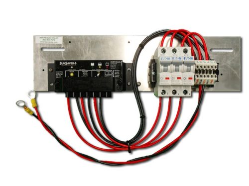 ASSEM-SS-6-12V, SunSaver 6 Amp 12 V Charge Controller, Stock Universal Back Plate Assembly