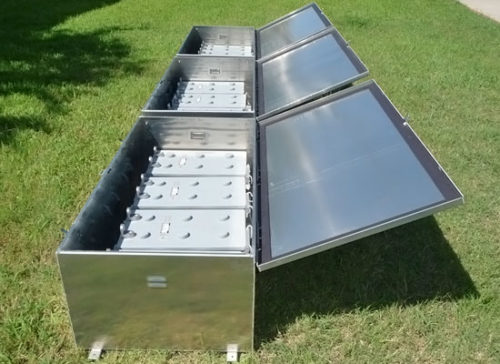 BBA-10, Solar Battery Box (Holds 10 Batteries) - Image 3
