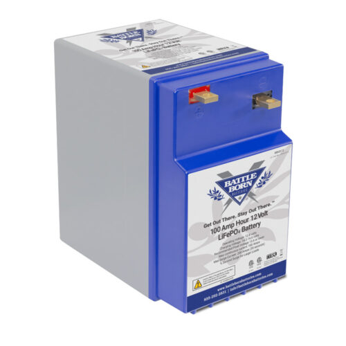 Battle Born Lithium 100Ah 12V GC2 LiFePO4 Deep Cycle Battery