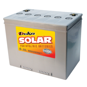 DEKA Solar 8G24UT-DEKA ,Gel Deep Cycle Battery, 12V, 85 Ah@C/100 Hr Rate, UT Terminal