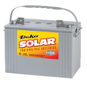 DEKA Solar 8G27-DEKA, SLD Gel Deep Cycle Battery,12V, 88 Ah@C/100 Hr Rate T876 Terminal