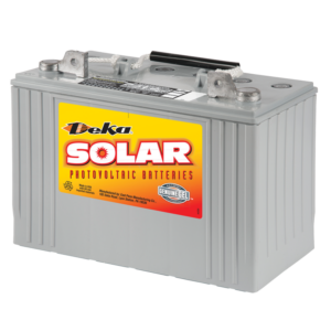 DEKA Solar 8G30-HFL-DEKA, Gel Deep Cycle Battery 12V, 108 Ah@C/100 Hr Rate T876 Terminal