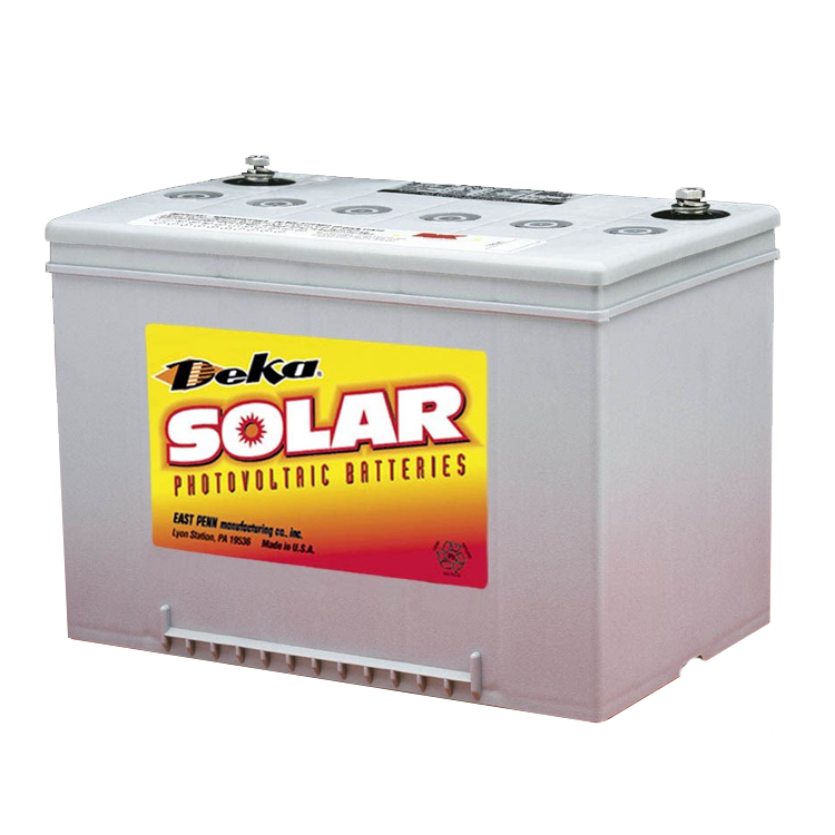 DEKA Solar 8G34-DEKA,Gel Deep Cycle Battery, 12V, 70 Ah@C/100 Hr Rate, FT  Terminal - Ameresco Solar