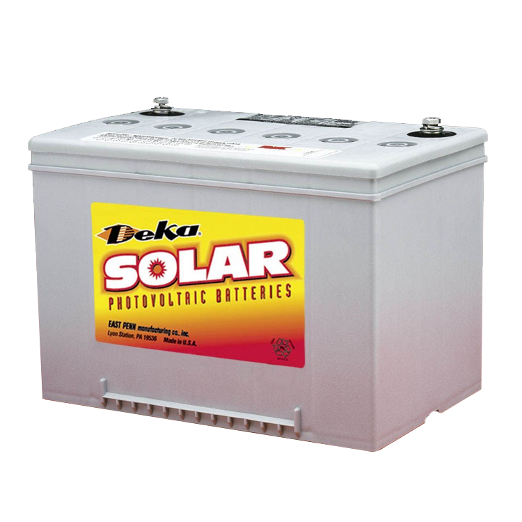 DEKA Solar 8G34-DEKA,Gel Deep Cycle Battery, 12V, 70 Ah@C/100 Hr Rate, FT  Terminal - Ameresco Solar