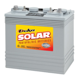 DEKA Solar 8G8VGC-DEKA, AGM Deep Cycle Battery, 8V, 140 Ah@C/100 Hr Rate
