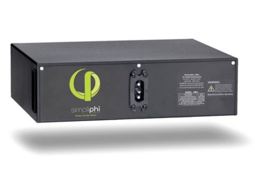 SimpliPhi PHI 2.6 kWh Smart-Tech Lo-Pro LFP Battery