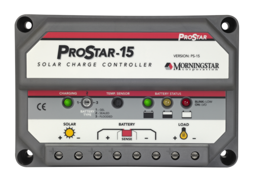 Prostar 15 Amp charge controller -no meter