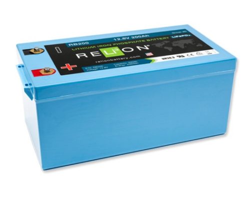 Relion RB200 Lithium Iron Phosphate 12.8V 200Ah Battery