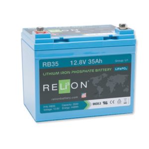 Relion RB35 Lithium Iron Phosphate 12.8V 35Ah Battery