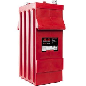 Rolls Battery 4KS21P, 4 Volt, 5000 Series, 1557 Amphour (100 hr rate) deep cycle flooded