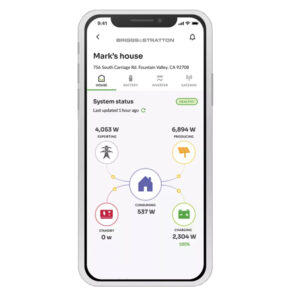 SimpliPHI™ ESS ENERGYTRAK™ Mobile App