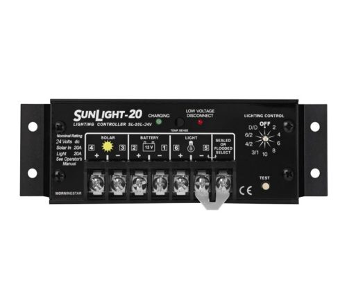 SL-20L-24V, SunLight Lighting Controller 24V, 20 Amp-LVD