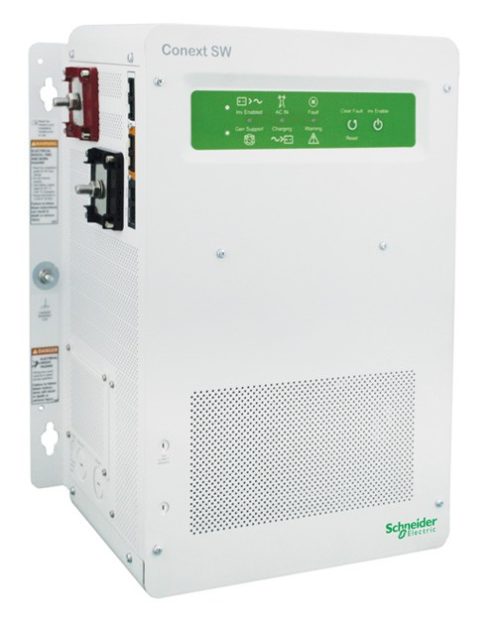 Conext SW 2524, 2500 Watt, 24V Battery Based Inverter/Charger, 120/ 240 VAC Output