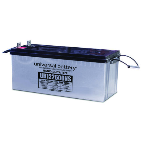 Universal Battery - 12V Nano Silica Battery UB122600NS