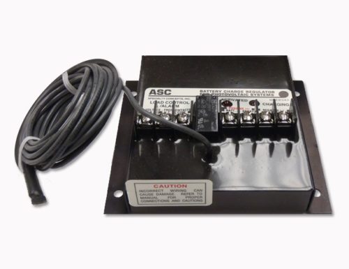 ASC 12/8-AEF, Charge Controller- 8 AMP- 12V- SHUNT- TEMP COMP- Low Voltage Disconnect- Adjustable Set Points