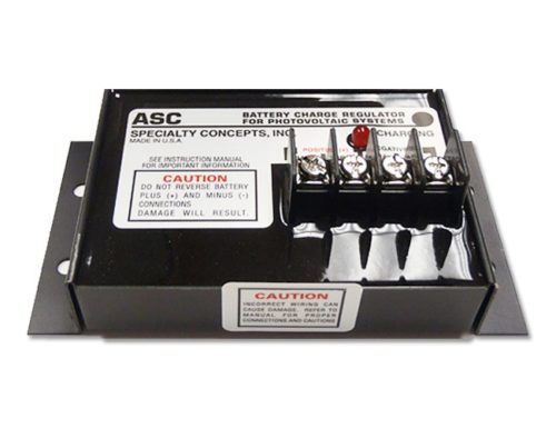 ASC 12/12-A, Charge Controller- 12 AMP- 12V- SHUNT- TEMP COMP