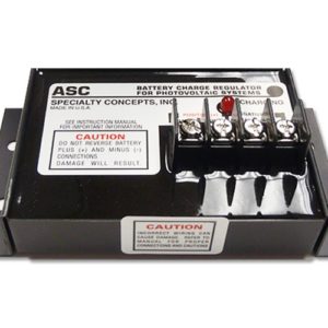 ASC 12/8-F, Charge Controller- 8 AMP- 12V- SHUNT- Adjustable Set Points