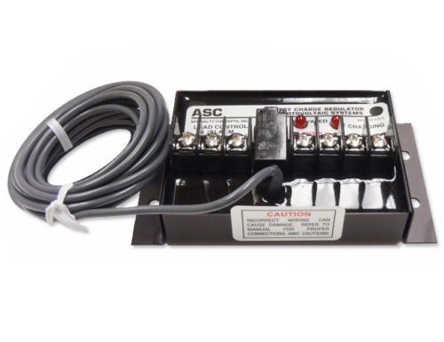 ASC 24/8-AE, Charge Controller- 8 AMP- 24V- SHUNT- TEMP COMP- Low Voltage Disconnect