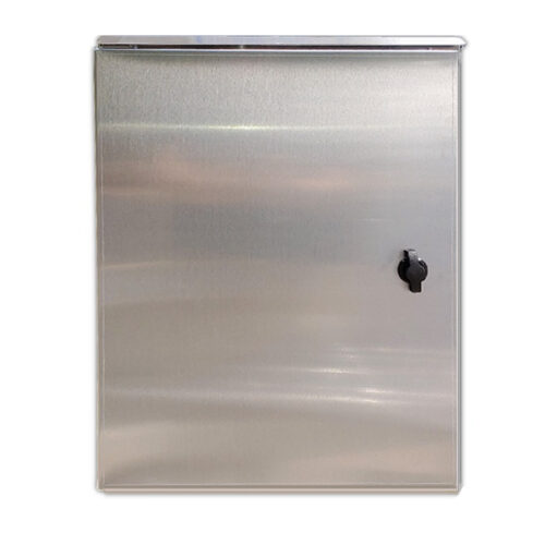 Aluminum  Solar Battery Enclosure for 2 Batteries - VL-ECAB-BB-2