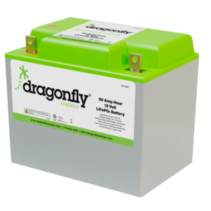 Dragonfly Lithium DF1250 50Ah 12V Group 24 LiFePO4 Battery