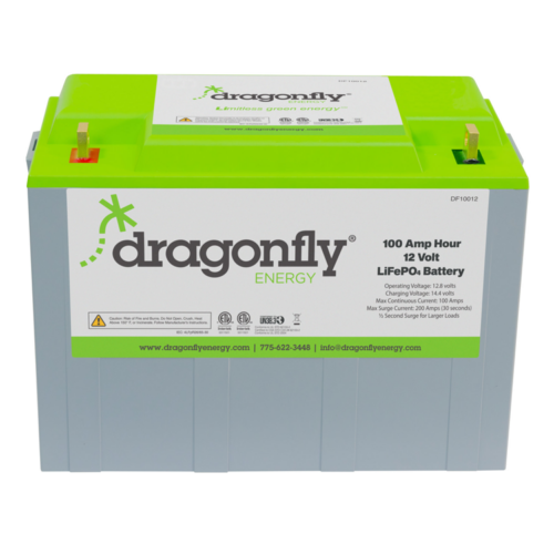 Dragonfly Lithium 100Ah 12V LiFePO4 Battery