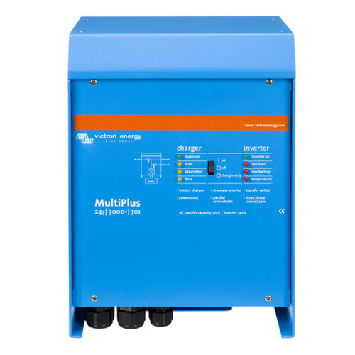 Victron MultiPlus Inverter Charger, MultiPlus 24/3000/70-50 120V VE.Bus - PMP243021102